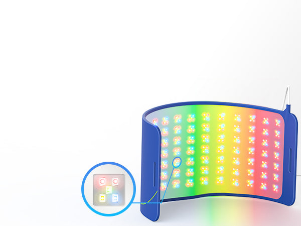 Cụm LED 5050 — mỗi cụm 5 hạt đèn, 5 bước sóng